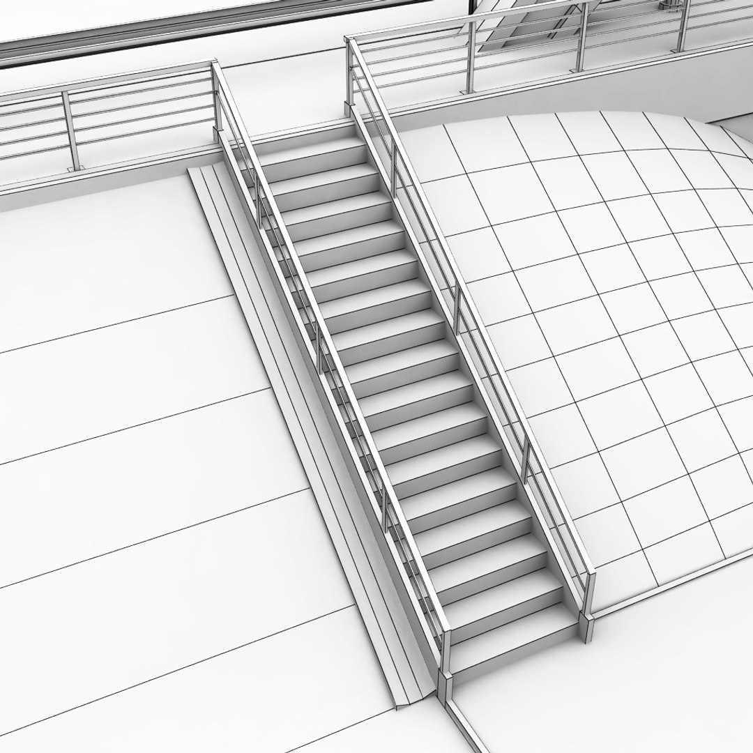 arch bridge 3d model