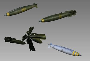bombs mk-82 3d model
