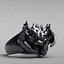 Ring with a small dragon 3D model