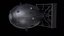 3D Nuclear Bomb Fatman Black PBR