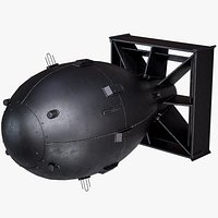 Nuclear Bomb Fatman Black PBR