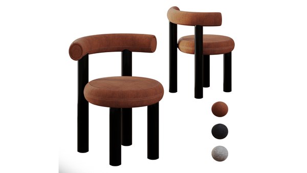 Chair Tom Dixon Fat Dining Wool3Dモデル - TurboSquid 2069122