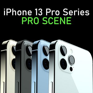iPhone 13 ProMaxシルバープロシーン3Dモデル - TurboSquid 1791728