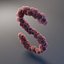 3D model letter s covid 19