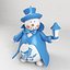 Snowman Ornamet Set 3