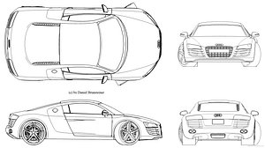 Audi R8 3D Models for Download | TurboSquid
