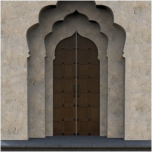 Cusped Arch 3D model