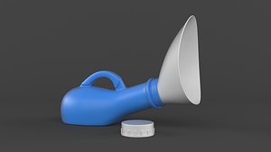 Female Urinal Spill Proof 3D model