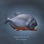 lowpoly Piranha