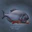 lowpoly Piranha