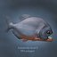 lowpoly Piranha
