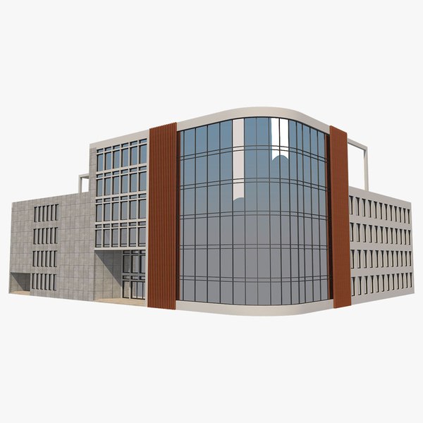 3D model office building 1