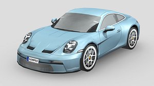 3D Porsche 911 ST 2024