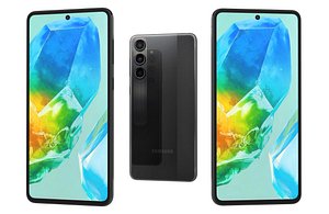 Samsung Galaxy M55s Thunder Black Low Poly