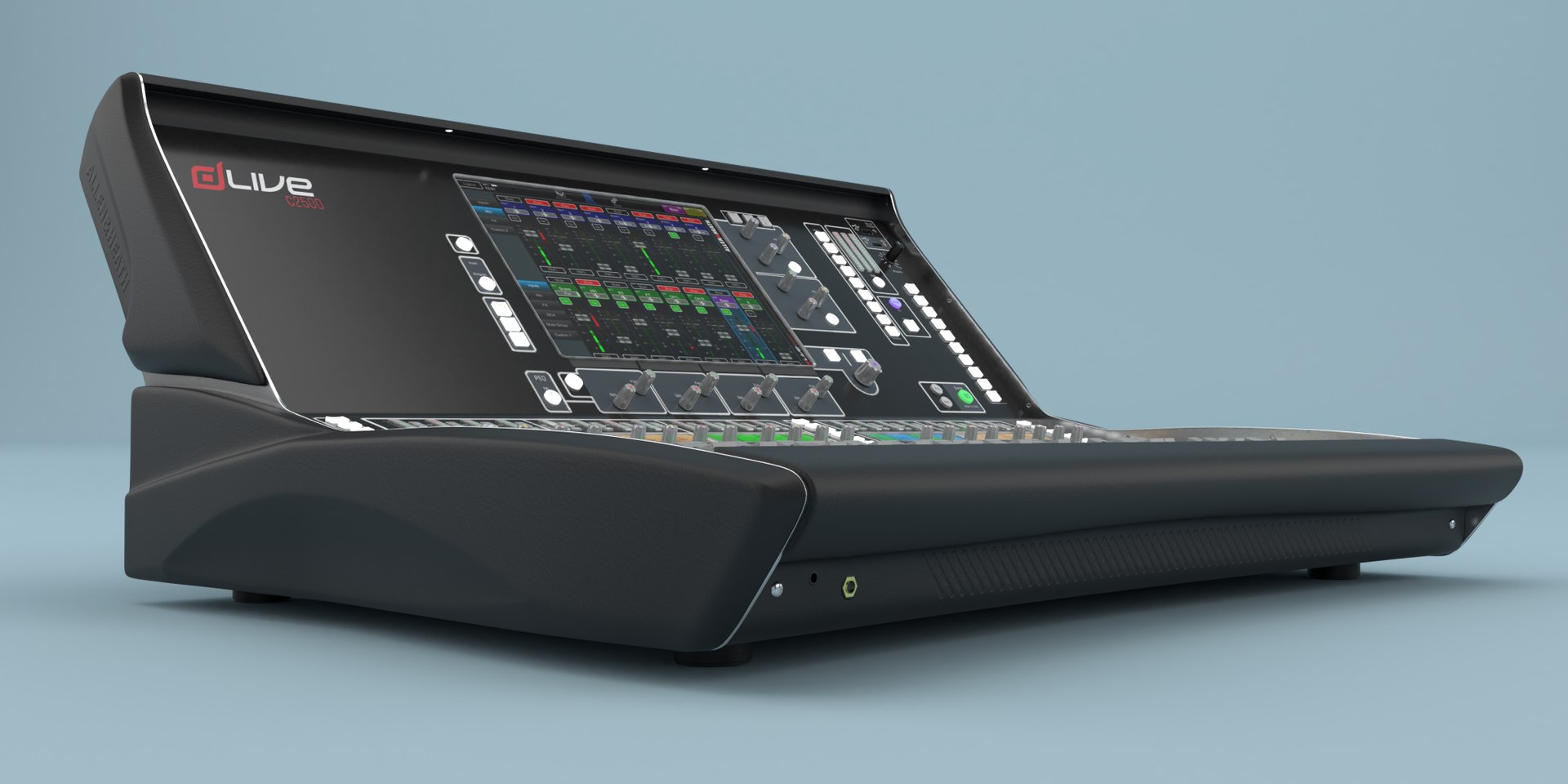 AllenHeath DLiveC2500 Mixing Console Model TurboSquid 1879043