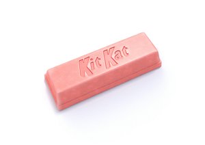 3D KitKat Raspberry Chocolate model