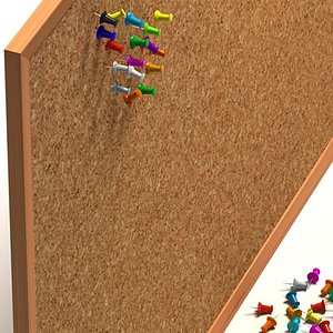 pinboard and pushpin