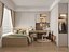 modern bedroom 3D