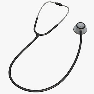Stethoscope 1B 3D model