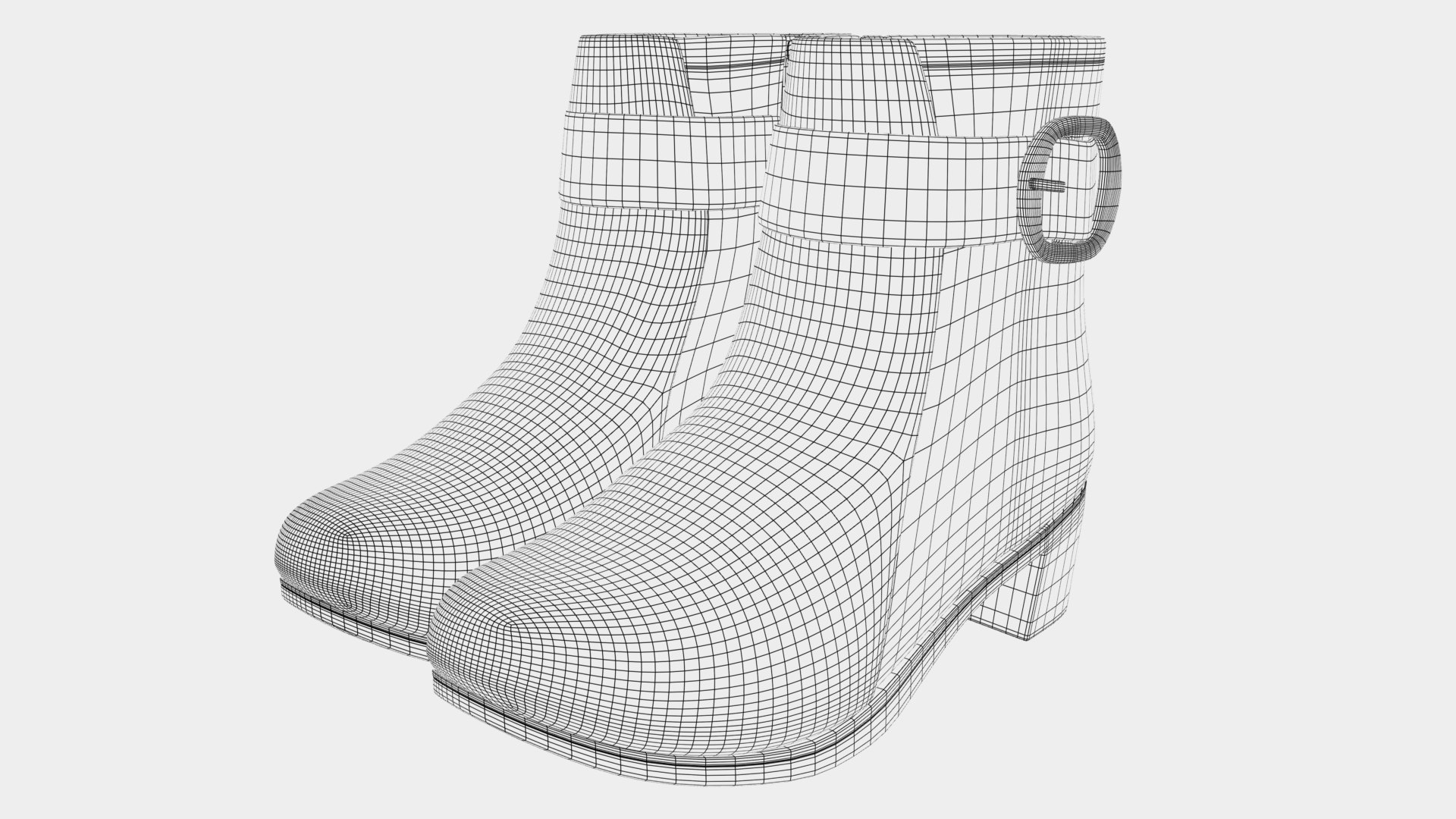 Women Boots 02 3D Model - TurboSquid 2367943