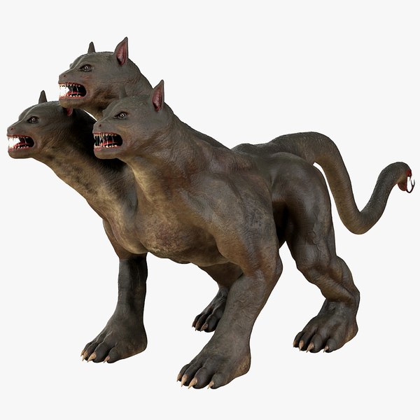 Cão de três cabeças Cerberus Modelo 3D - TurboSquid 2157253