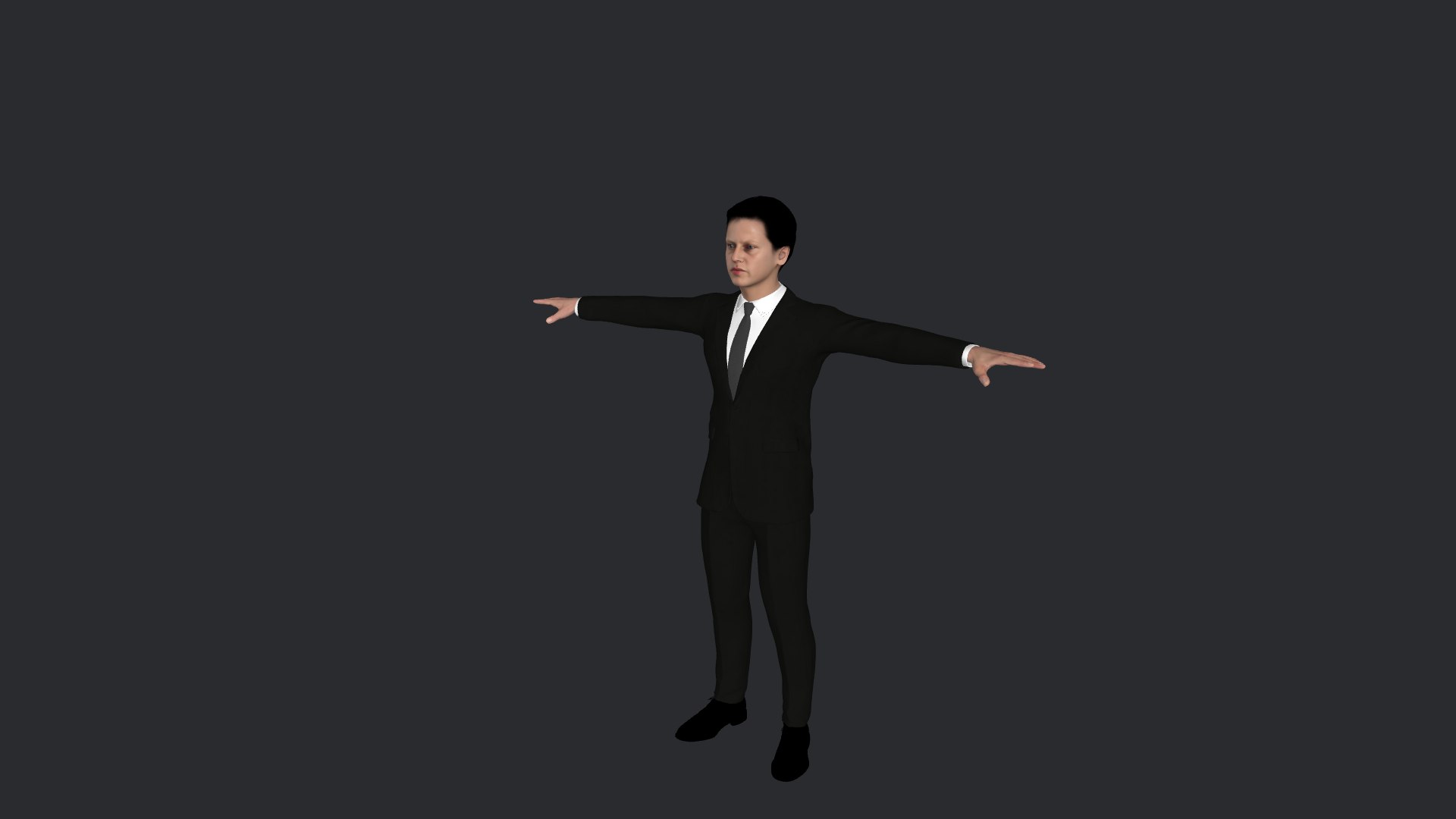 John Connor Realistic Full Body Fully Rigged 3D Character 3D Model ...
