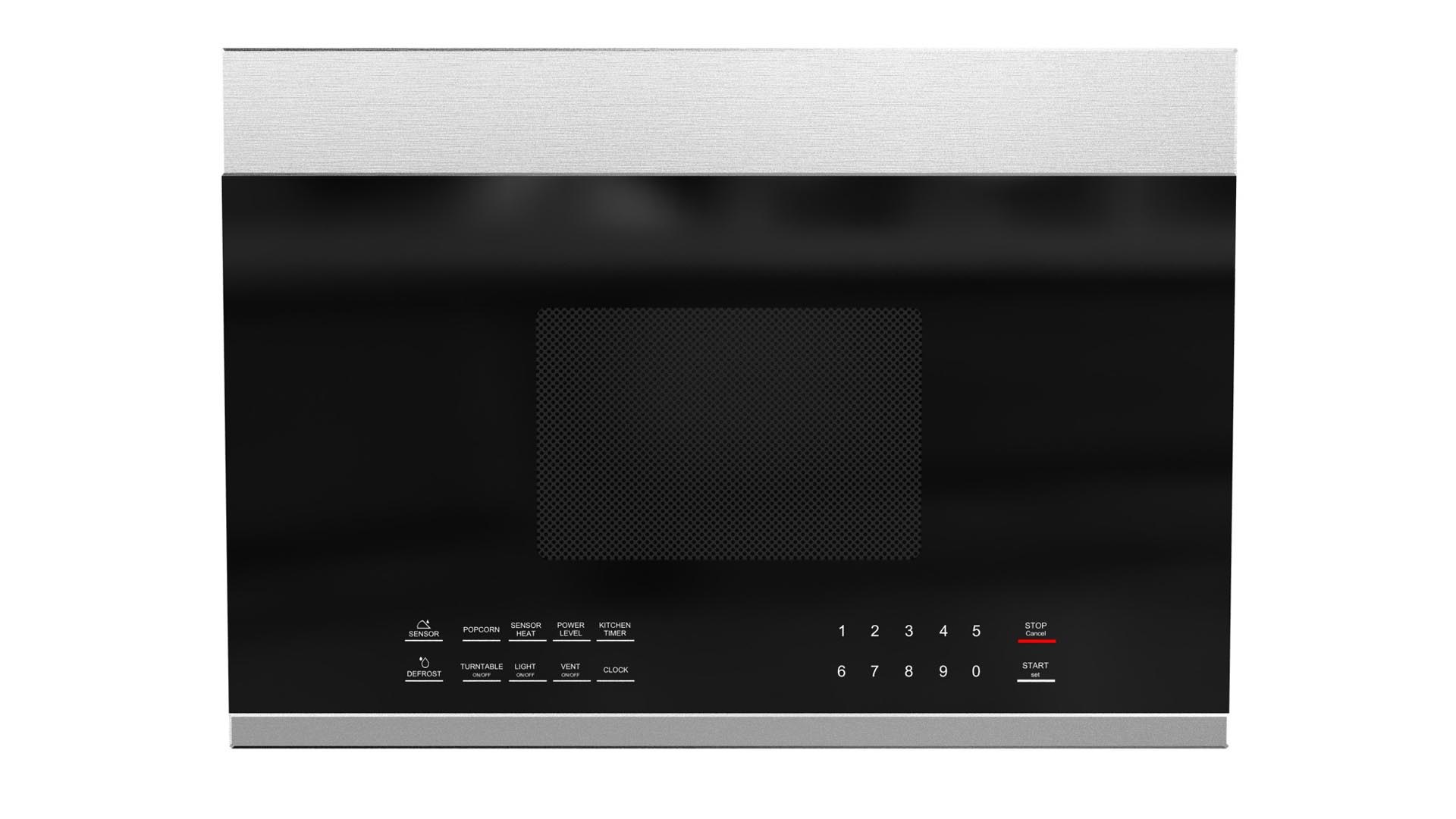 FORNO 1000-Watt Built-In Microwave With Sensor Cooking Controls And ...