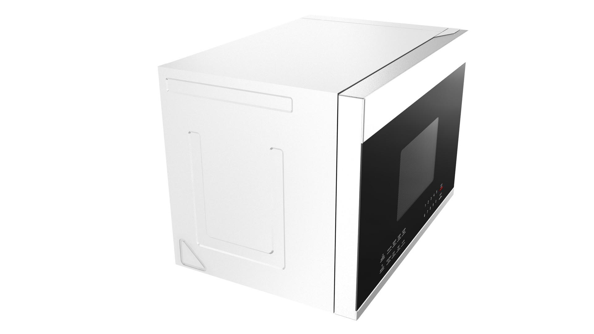 FORNO 1000-Watt Built-In Microwave With Sensor Cooking Controls And ...
