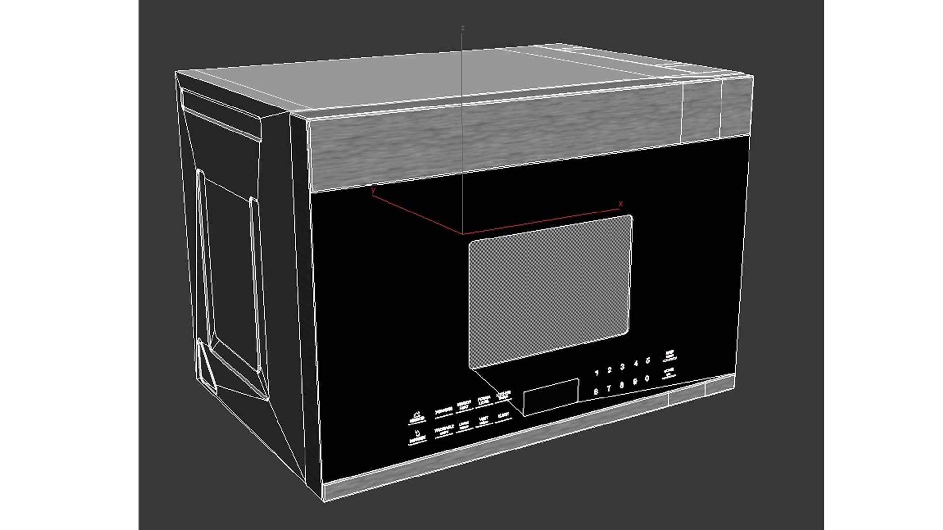 FORNO 1000-Watt Built-In Microwave With Sensor Cooking Controls And ...