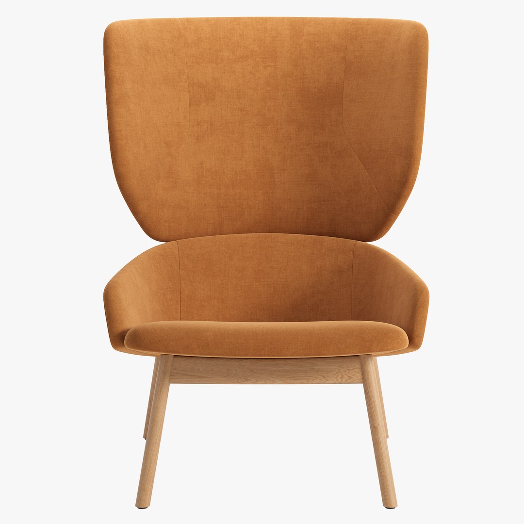3D Model Heads Up Lounge Chair - TurboSquid 2340560