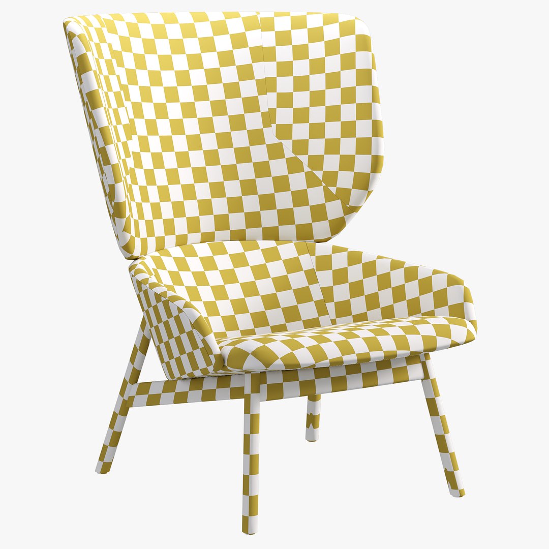 3D Model Heads Up Lounge Chair - TurboSquid 2340560