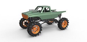 Mud truck 2 Scale 1 to 25