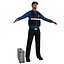 CSI Agent LOD1 Rigged Pack
