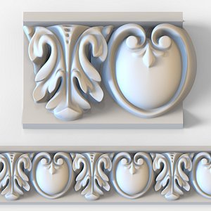 ionic molding frieze decor