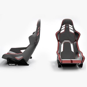 RECARO podium cf 3d model 3D model