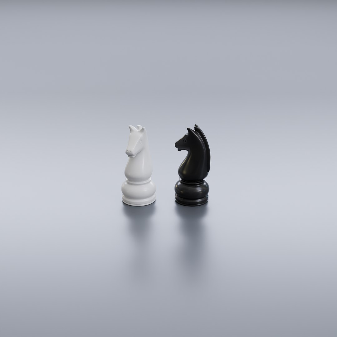 3D Chess Piece Knight - TurboSquid 2318566