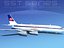 Boeing 707-320 SS JAT Yugoslavia Airlines