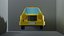 Lowpoly 出租车