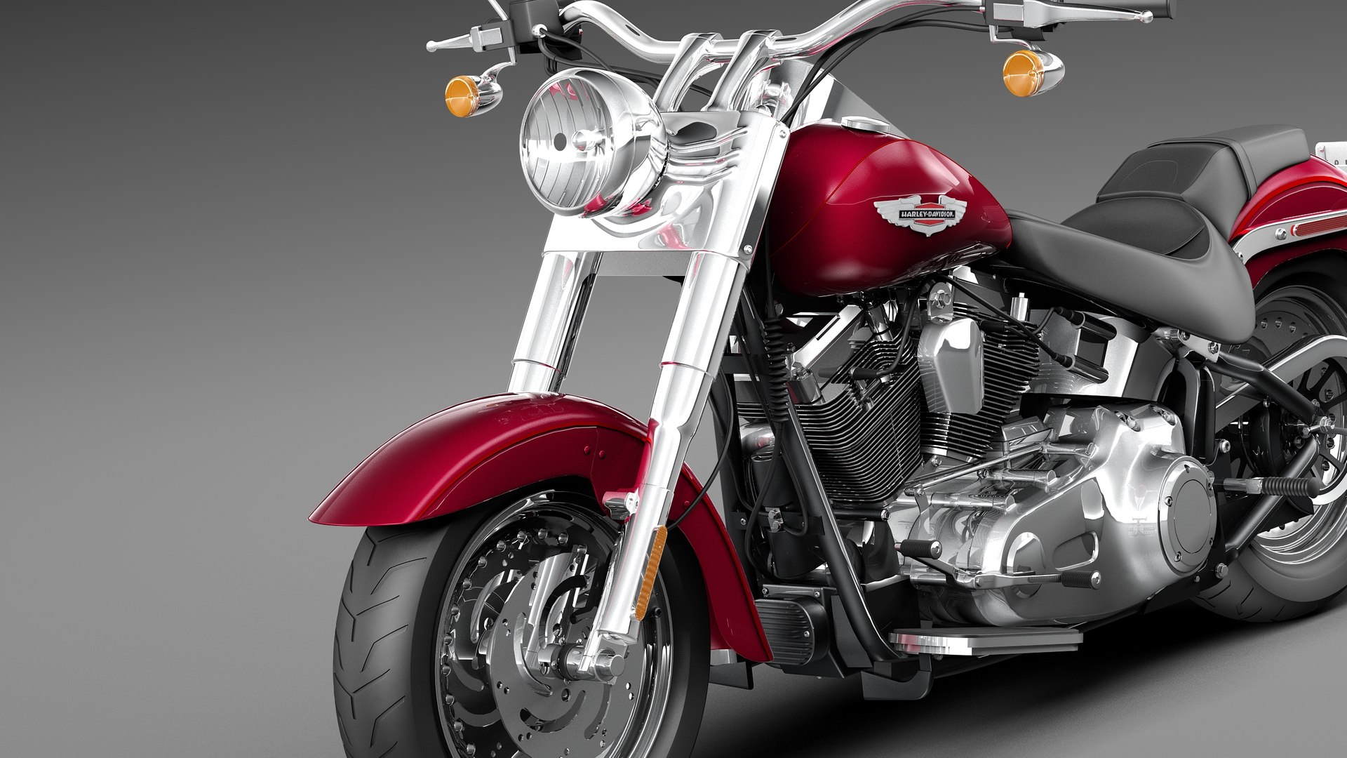 3d Model Harley Davidson 2015