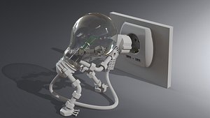 bulb man 3D model