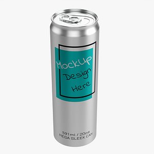 Mega Sleek beverage can 591 ml 20 oz