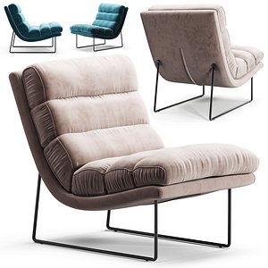 Diotti Priscilla Armless Armchair model