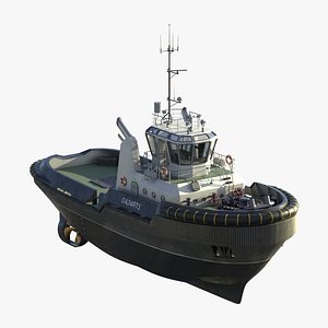 Tugboat 3D model
