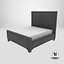 Cama King Size Marselha Grafite Vintage Veludo