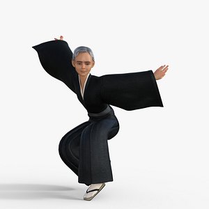 Samurai Character Rigged