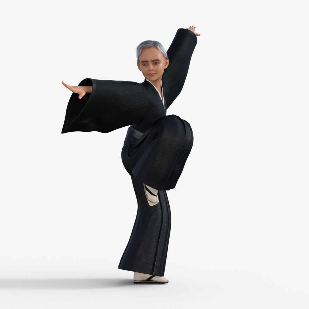 Samurai Character Rigged 3D Model - TurboSquid 1983146