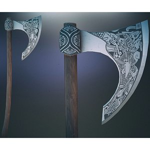 Scandinavian Battle Axe