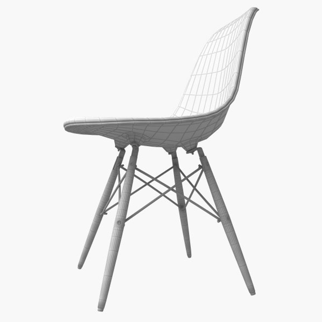 Free Eames Dsw Chair 3d Model