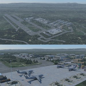3D military base