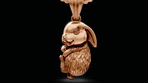 rabbit pendant luxury